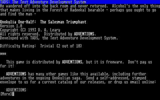 Unnkulia One-Half - The Salesman Triumphant — screenshot 1